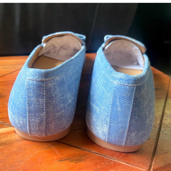 Naturalizer Aliz Loafers Denim Blue Slip On Comfort Casual Shoes 8.5 - Picture 10 of 15